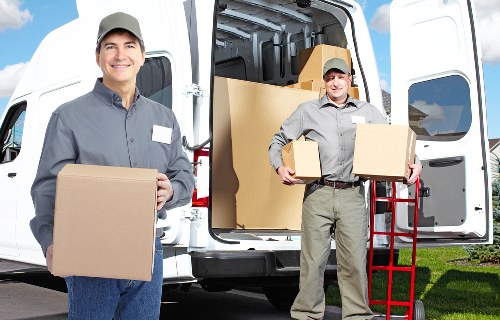 Packing materials and secure boxes used by Battersea movers