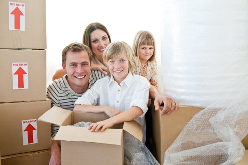 Flexible office storage solution in Battersea for furniture and supplies